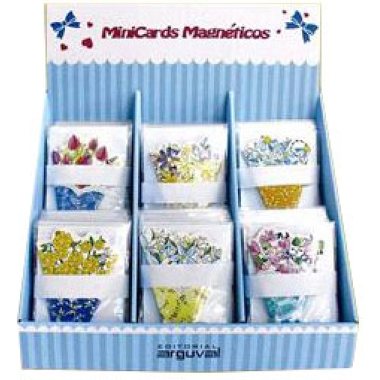 EXP.60 TARJETAS MAGNÉTICAS FLORES 12X8 image 0