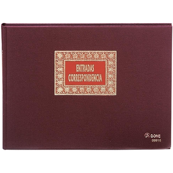 LIBRO ENTRADA CORRESPONDENCIA F 100 H image 0