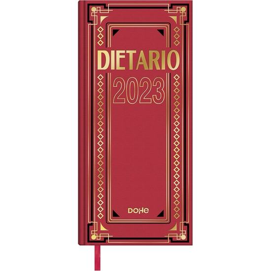 DIETARIO 2023 2/3 CARTONÉ ENTELADO 31X15 D/P  image 0