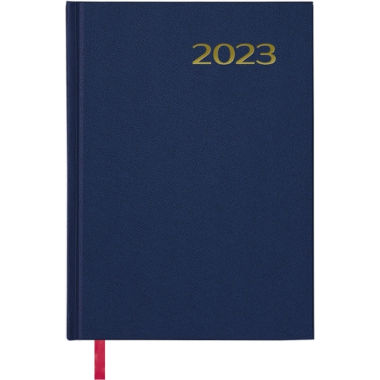 AGENDA 2023 DÍA PÁGINA 14X20 AZUL image 0