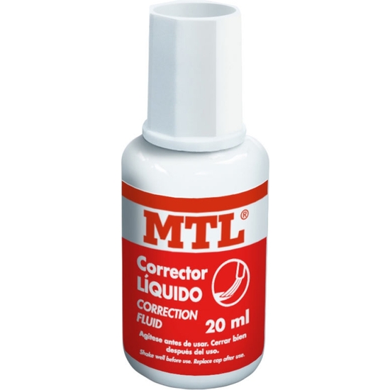 CORRECTOR LÍQUIDO BOTE PINCEL 20 ML image 0