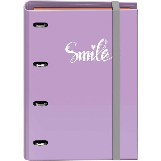 CARPEBLOC A4 CON RECAMBIO SMILE VIOLETA image 0