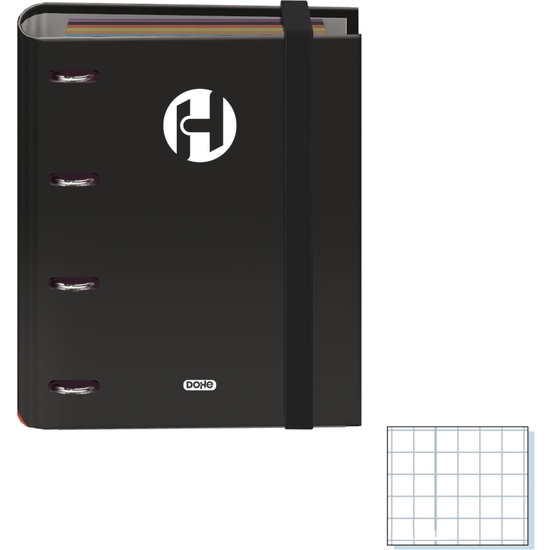 CARPEBLOC A5 RECAMBIO 100 HJ NEGRO image 0