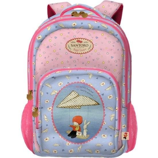 SANTORO MOCHILA 3 COMPARTIMENTOS35X27X11 image 0