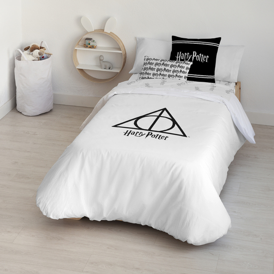 FUNDA NÓRDICA CON BOTONES 100% ALGODÓN MODELO NORDIC HALLOWS PARA CAMA DE 180 (260X240 CM) image 0