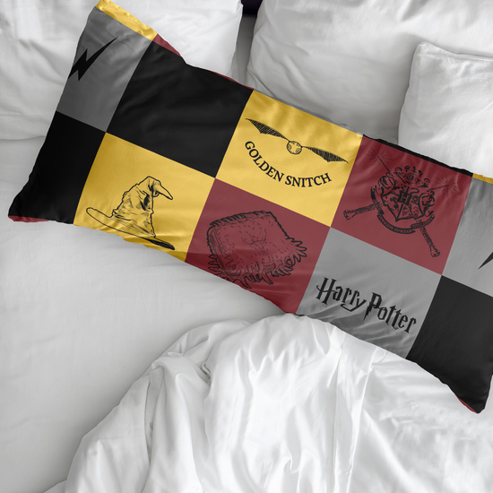 FUNDA DE ALMOHADA 100% ALGODÓN HOGWARTS CUADROS CAMA DE 90. image 1