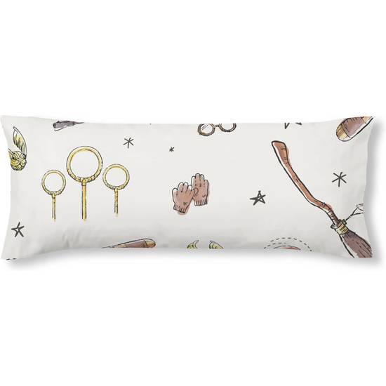 FUNDA DE ALMOHADA 100% ALGODÓN QUIDDITCH CHILD CAMA DE 90. image 0