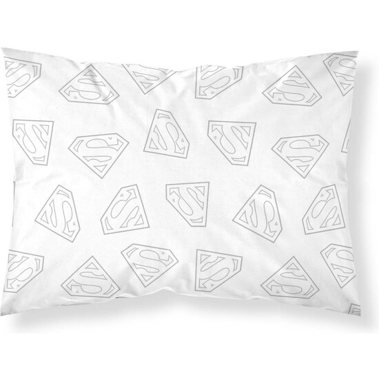 FUNDA DE ALMOHADA 100% ALGODÓN SUPERMAN CAMA DE 90. image 2