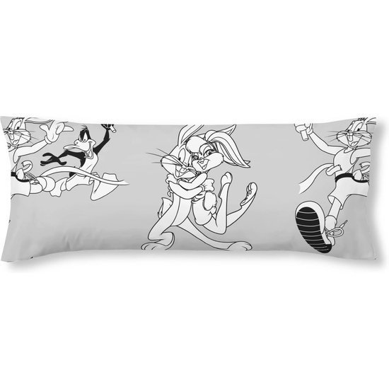 FUNDA DE ALMOHADA 100% ALGODÓN LOONEY TUNES BN CAMA DE 90. image 0