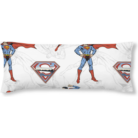 FUNDA DE ALMOHADA 100% ALGODÓN MAN OF STEEL CAMA DE 90. image 0