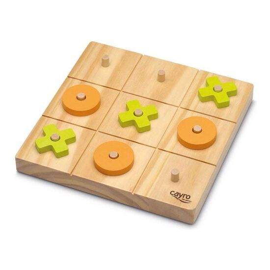 JUEGO EDUCATIVO MADERA ECO TIC TAC TOE 20X20 CM image 1
