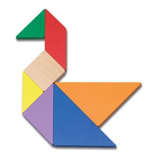 TANGRAM DE MADERA EN CAJA METAL image 2
