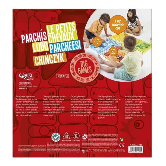 PARCHÍS GIGANTE SUELO 100X100 CM. image 5