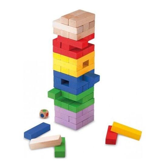 JUEGO TORRES MADERA COLORES BLOCK&BLOCK image 3