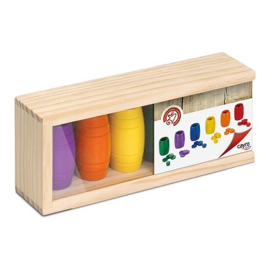 ACCESORIOS PARCHIS 6 JUGADORES DE MADERA image 0