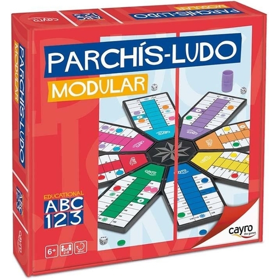 PARCHÍS MODULAR HASTA 8 JUGADORES image 0