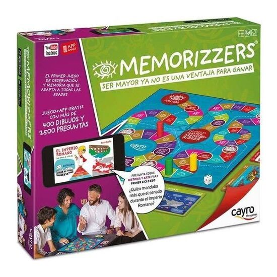 JUEGO DE MESA MEMORIZZERS MULTIEDAD image 0