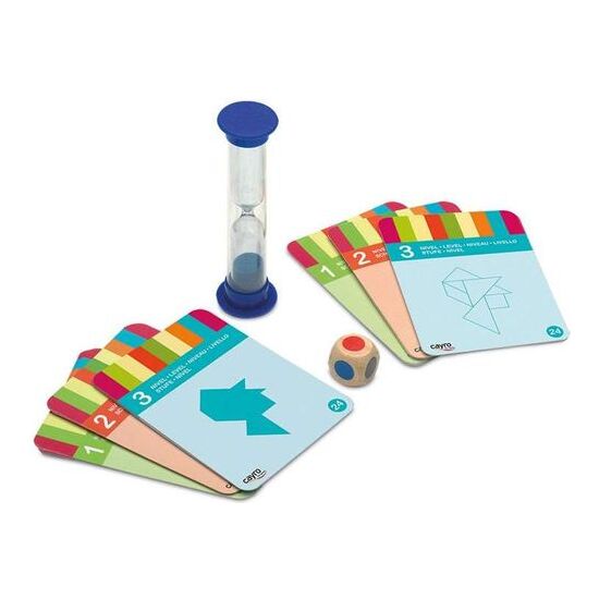 JUEGO 4 TANGRAMS MADERA +7AÑOS image 1