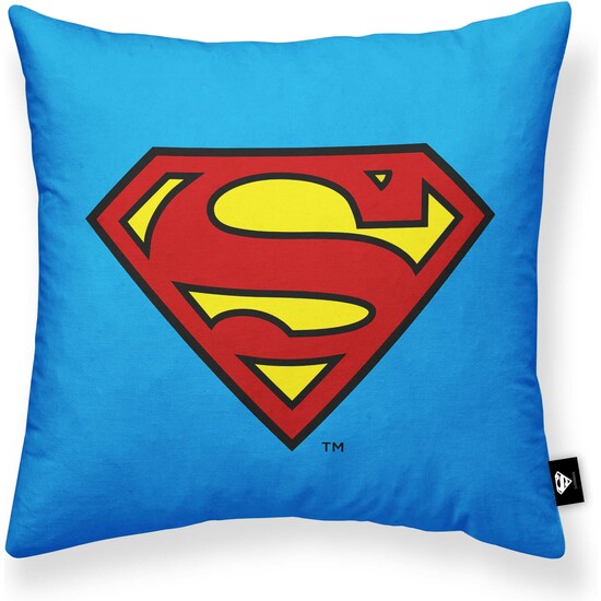 FUNDA DE COJÍN 100% ALGODÓN 45X45CM MODELO SUPERMAN A image 0