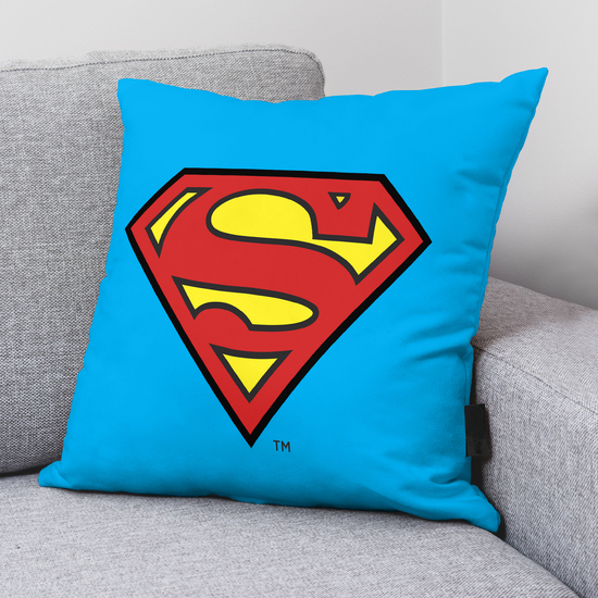 FUNDA DE COJÍN 100% ALGODÓN 45X45CM MODELO SUPERMAN A image 1