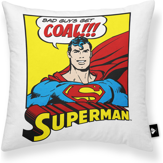 FUNDA DE COJÍN 100% ALGODÓN 45X45CM MODELO SUPERMAN COMIC A image 0