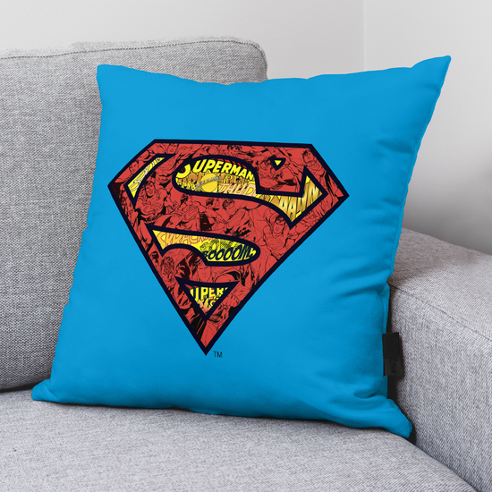 FUNDA DE COJÍN 100% ALGODÓN 45X45CM MODELO SUPERMAN BASIC A image 1