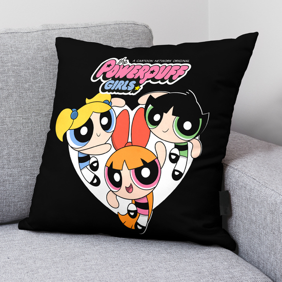 FUNDA DE COJÍN 100% ALGODÓN 45X45CM MODELO POWERPUFF B image 1