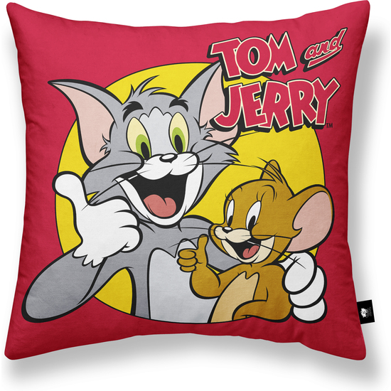 FUNDA DE COJÍN 100% ALGODÓN 45X45CM MODELO TOM & JERRY A image 0