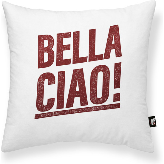 FUNDA DE COJÍN 100% ALGODÓN 45X45CM MODELO BELLA CIAO BASIC B image 0