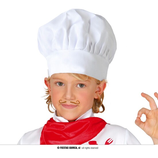 GORRO CHEF COCINERO INFANTIL  image 0