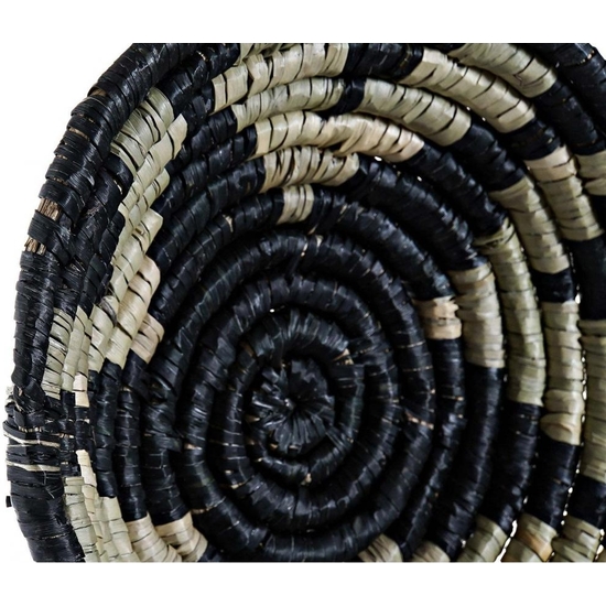 CESTA BAMBÚ DECORATIVA Y PARED 26CM image 1