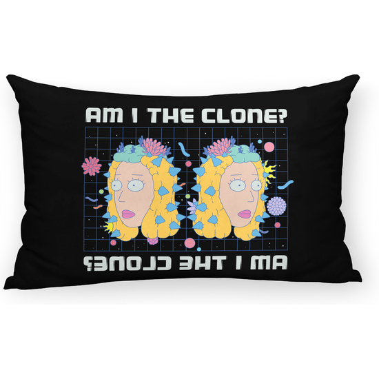 FUNDA DE COJÍN 100% ALGODÓN 30X50CM MODELO RICK AND MORTY D image 0