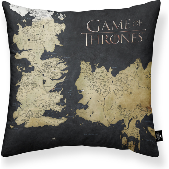 FUNDA DE COJÍN 100% ALGODÓN 45X45CM MODELO GAME OF THRONES B image 0