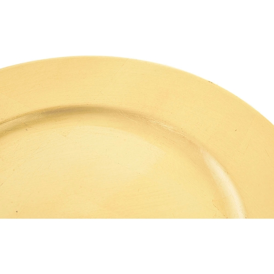 BAJO PLATO ORO PROLIPOPILENO 33 CM image 2