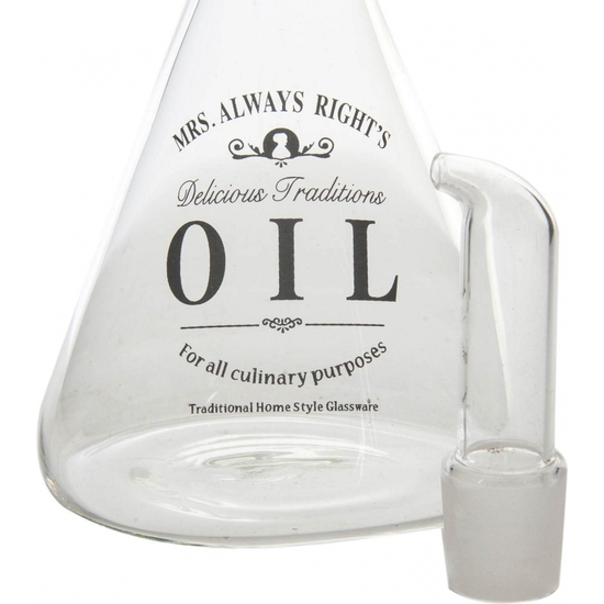 ACEITERA VINTAGE CRISTAL 250 ML - 20X9CM image 1
