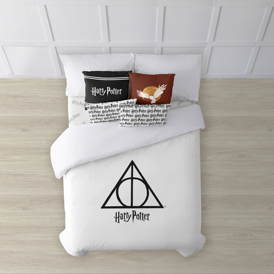 FUNDA NÓRDICA CON BOTONES 100% ALGODÓN MODELO NORDIC HALLOWS PARA CAMA DE 135/140 (220X240 CM) image 0