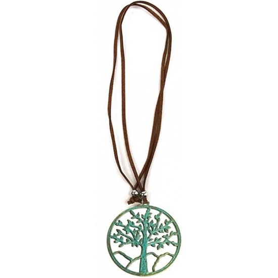 COLLAR METAL ÁRBOL DE LA VIDA 6 CM image 0