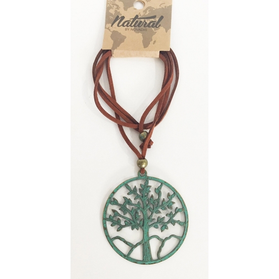 COLLAR METAL ÁRBOL DE LA VIDA 6 CM image 1