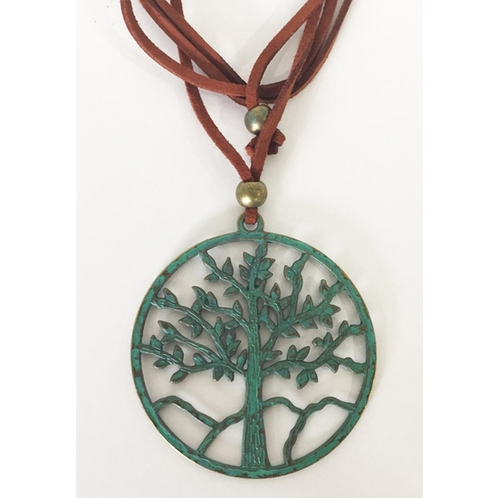 COLLAR METAL ÁRBOL DE LA VIDA 6 CM image 2