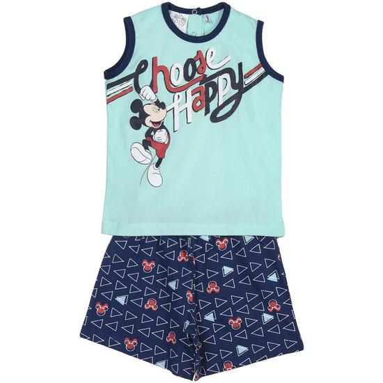 PIJAMA CORTO TIRANTES MICKEY BLUE image 0