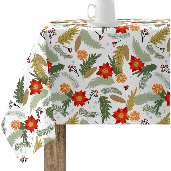 MANTEL RESINADO ANTIMANCHAS MODELO MERRY CHRISTMAS 33 image 0