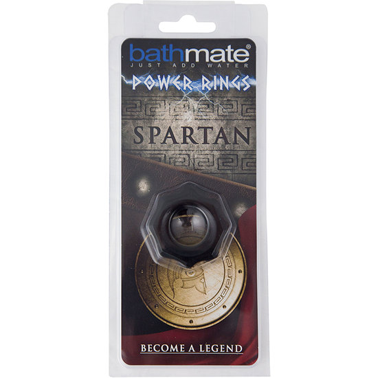 BATHMATE POWER RING SPARTAN BLACK image 1