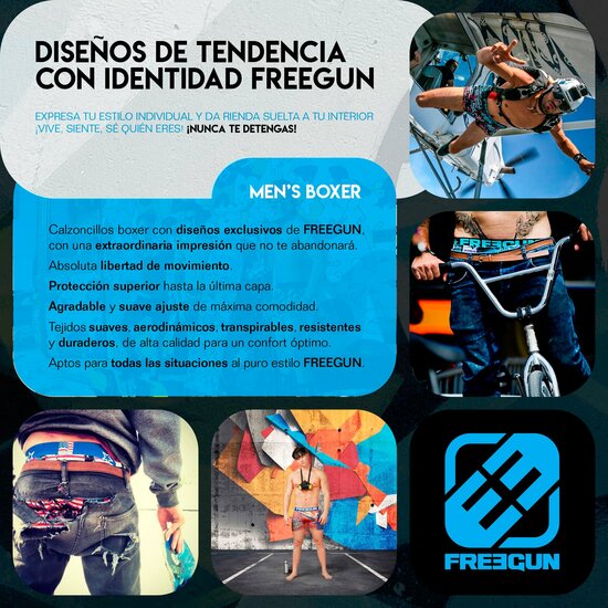 SET 2 CALZONCILLOS BOXER FREEGUN SONIC PARA HOMBRE image 2