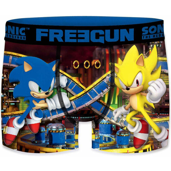 SET 2 CALZONCILLOS BOXER FREEGUN SONIC PARA HOMBRE image 5