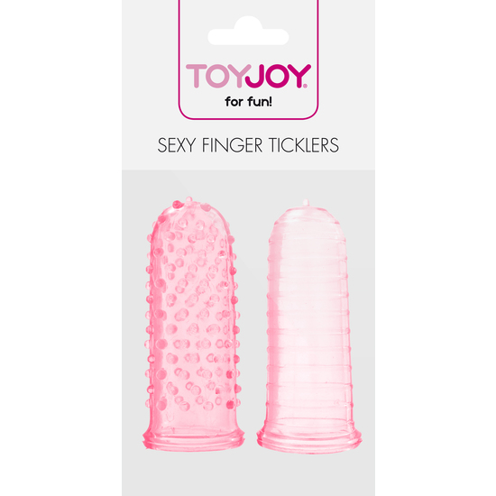 SEXY FINGER TICKLERS PINK image 1