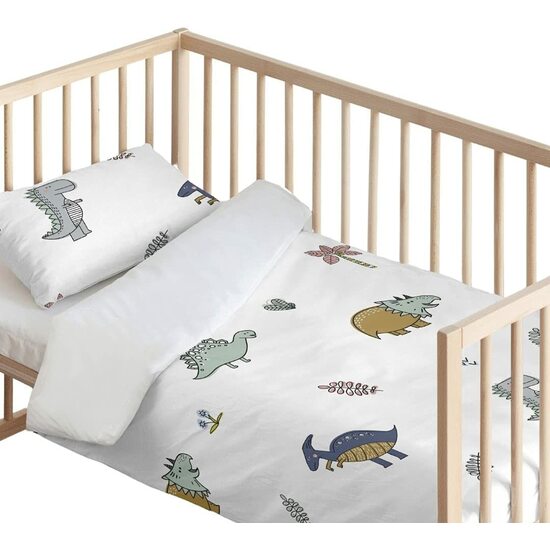 FUNDA NÓRDICA CON ALMOHADA 100% ALGODÓN MODELO ITALO SMALL PARA CUNA DE 60 (100X120 CM) image 0