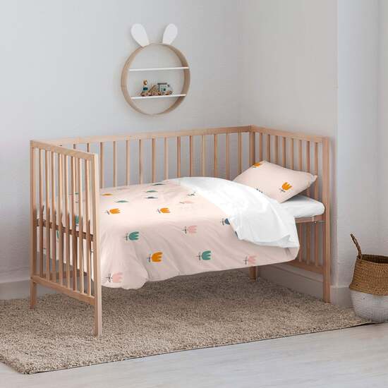 FUNDA NÓRDICA CON ALMOHADA 100% ALGODÓN MODELO YUMA SMALL PARA CUNA DE 70 (115X145 CM) image 1