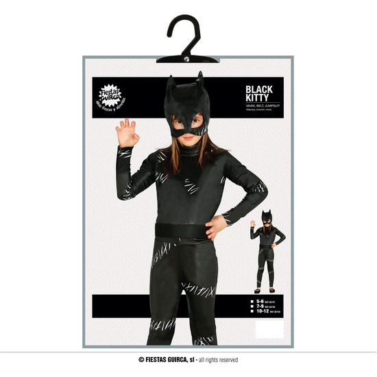 DISFRAZ 5-6 AÑOS BLACK KITTY image 4
