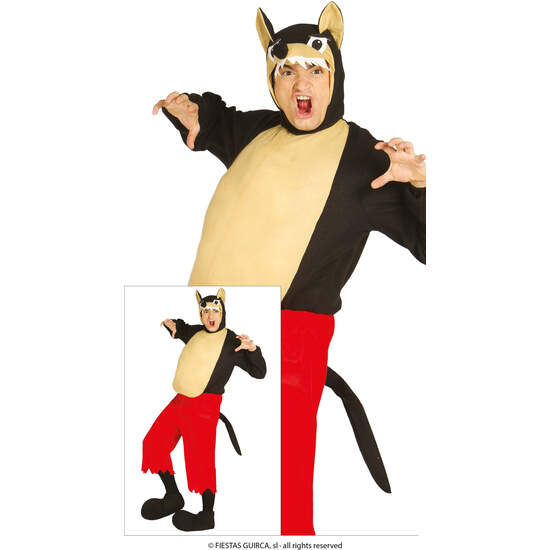 DISFRAZ ADULTO LOBO TALLA 52-54 image 0