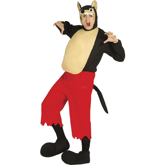 DISFRAZ ADULTO LOBO TALLA 52-54 image 1